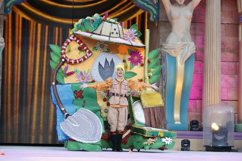 La candidata de Tapicería Peñate/Lpcarnaval/Quique Curbelo.